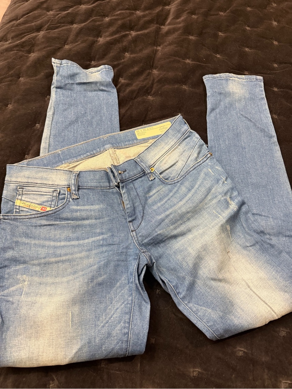 Diesel Light Blue Skinny Jeans